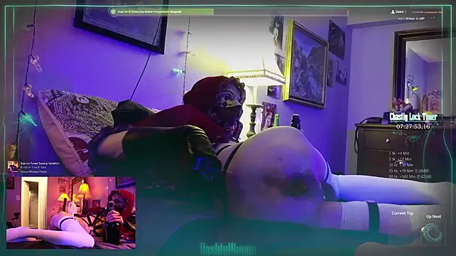Show de BashfulRouge na webcam