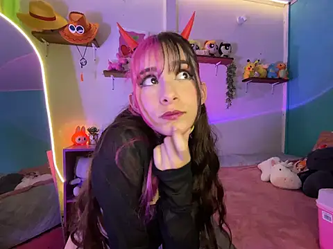 Show de Miyupeach_ na webcam
