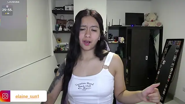 elaine_sun1 Adlı Modelin Canlı XXX Sohbeti