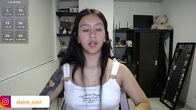 Chat +18 de elaine_sun1 ao vivo