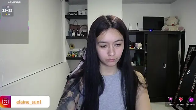 Chat +18 de elaine_sun1 ao vivo