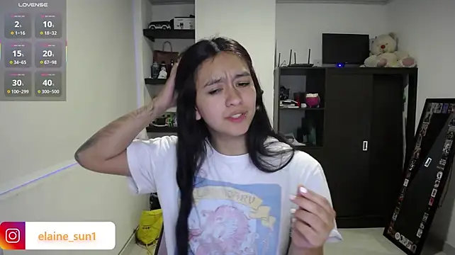Chat +18 de elaine_sun1 ao vivo