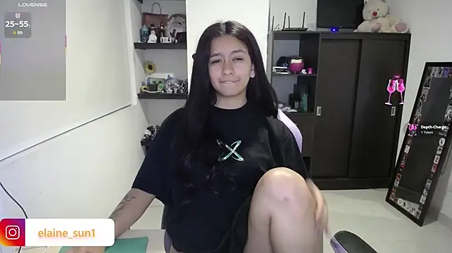Chat +18 de elaine_sun1 ao vivo