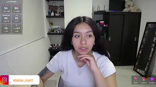 Chat +18 de elaine_sun1 ao vivo