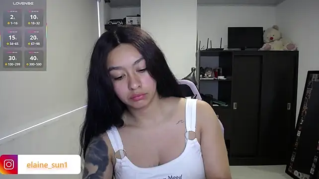 elaine_sun1 Adlı Modelin Canlı XXX Sohbeti
