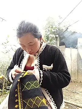 Show de zhen-zo na webcam