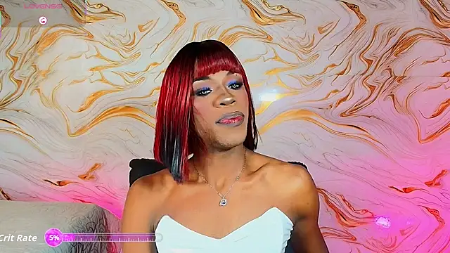 Show modela EbonyHansNight na web-kameri