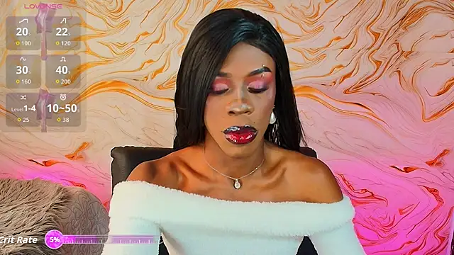 EbonyHansNight: διαδικτυακό σόου στην κάμερα