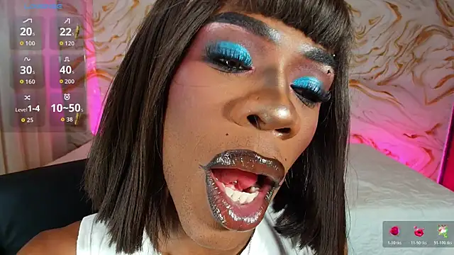 EbonyHansNight Шоу с уебкамера
