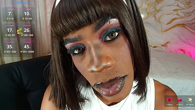Show de EbonyHansNight na webcam