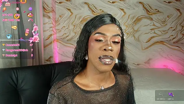 EbonyHansNight: διαδικτυακό σόου στην κάμερα