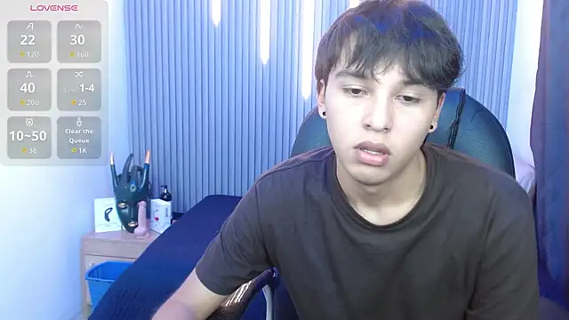 Show de StiwenTwink na webcam