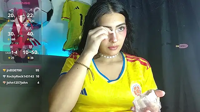 JuliethaFox Show in webcam