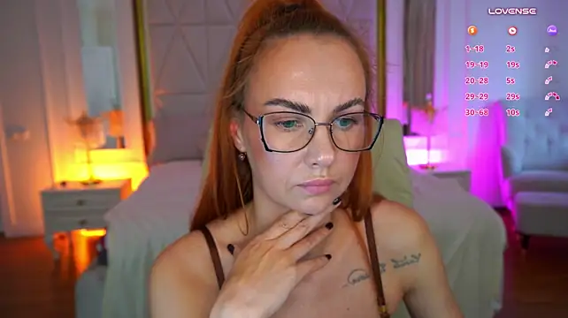 GingerGaze: διαδικτυακό σόου στην κάμερα