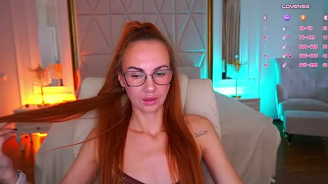 Show de webcam de GingerGaze