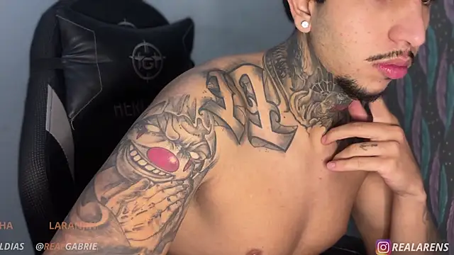Show de RealGdiass na webcam