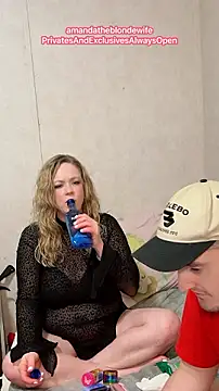 Show de webcam de amandatheblondewife