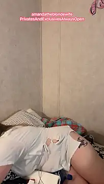 amandatheblondewife Шоу с уебкамера