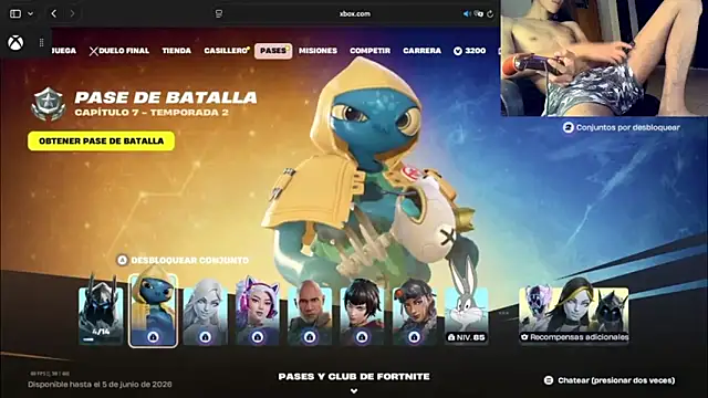 Show de Ed15399 na webcam