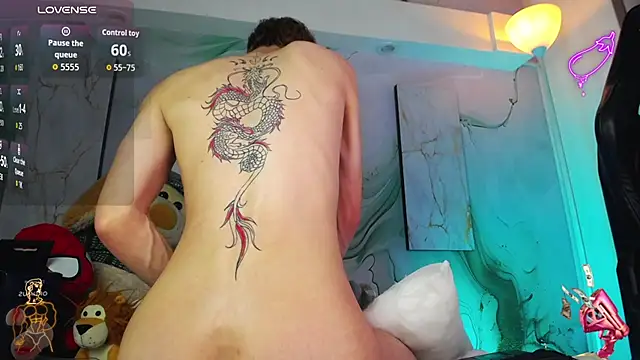 Show de JackFrosst na webcam