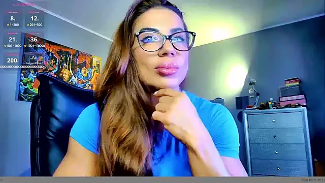 Webkamerová show Alesyamuscledoll@xh
