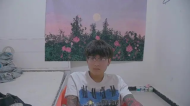 הופעת וובקאם של KK-cuteboy