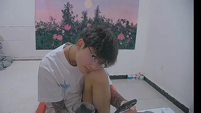 KK-cuteboy 网络视讯表演