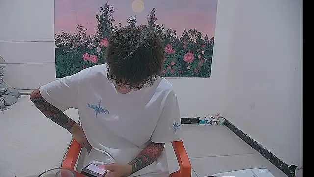 KK-cuteboyのウェブカメラショー