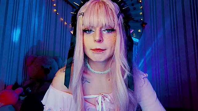 Show de ArianaLight na webcam