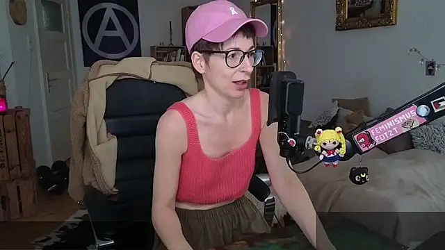 Show de Antifistin na webcam