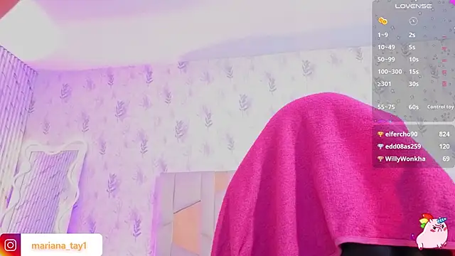 Chatroom XXX en direct de MARIANA_TAY1