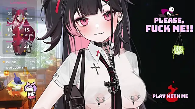 Nyxie_chan1: διαδικτυακό σόου στην κάμερα