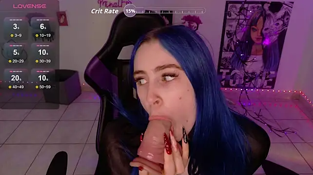 Show de minalfpro na webcam