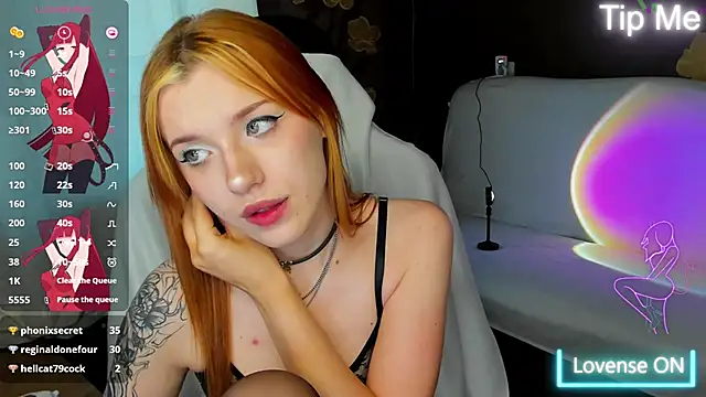 Webkamerová show MeganNewCat