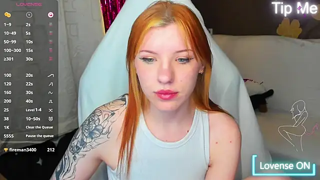 MeganNewCat: вебкам-шоу