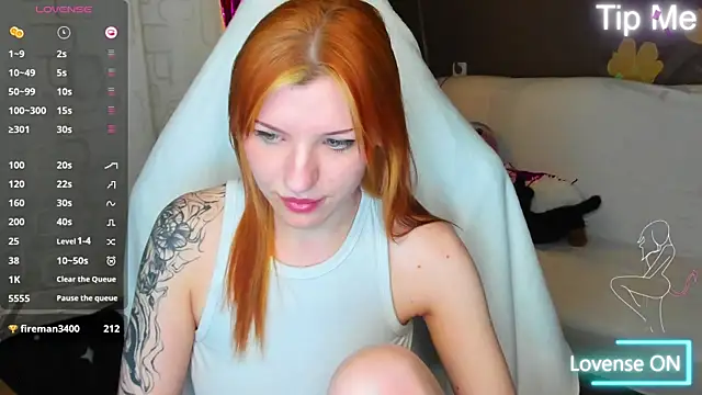 Chat XXX ao vivo de MeganNewCat