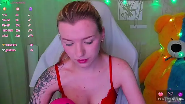 Show de MeganNewCat na webcam