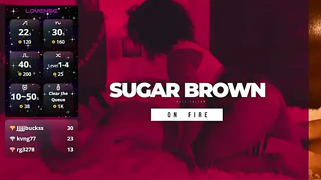 Webkamerová show sugarbrown011