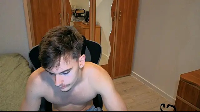Show de BradyFlint na webcam