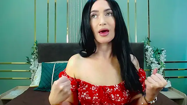 Show modela JaneWalch na web-kameri