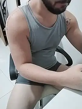 Show de Branquinhowm na webcam