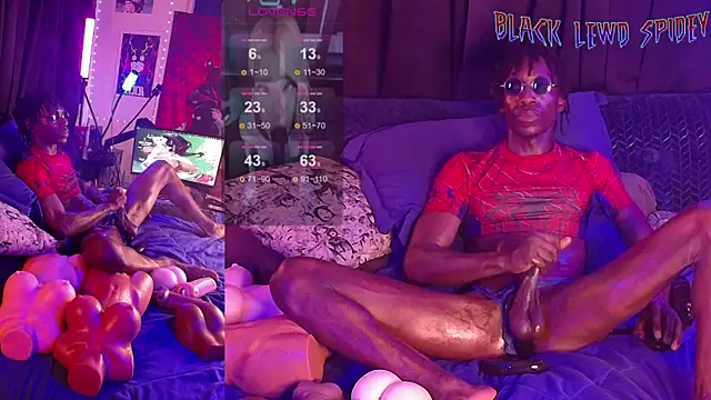 BlackLewdSpidey's Webcam Show