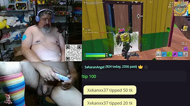 geekycastillo Шоу с уебкамера