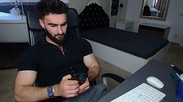 Show de MicahLane na webcam