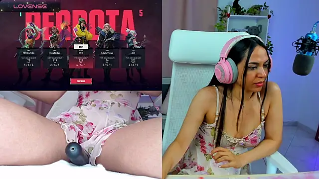 Show modela VenusIslove na web-kameri