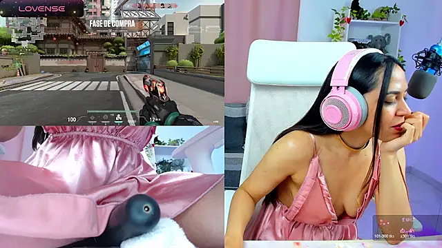 Show modela VenusIslove na web-kameri