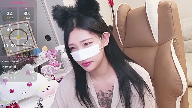 Milk_Solaのウェブカメラショー