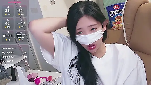 Milk_Solaのウェブカメラショー