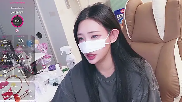 Milk_Solaのウェブカメラショー