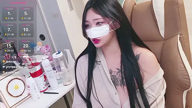 Milk_Solaのウェブカメラショー